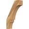 Ekena Millwork 6"W x 18"D x 30"H Balboa Rough Sawn Knee Brace, Western Red Cedar BRC06X18X30BOA00RWR - alternate 1